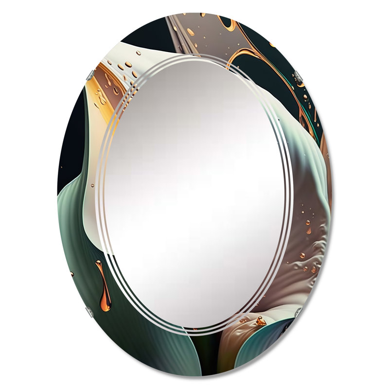 Miroir mural Rabya Gren and Calla, 30 po x 20 po