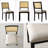 5-Piece Wood Dining Table Set For 4-832261265