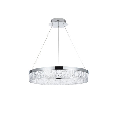 Lustre rond / ovale à DEL Yiannis