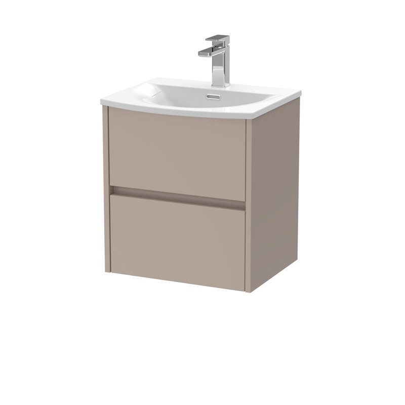 Havana Bathroom Vanity, Soft Linen, 51cm W