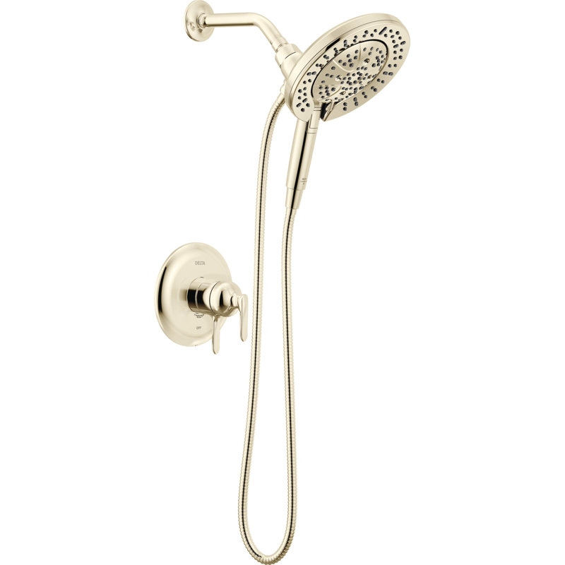 17 Series Shower Trim with In2ition Shower Head, Lumicoat Polished Nickel