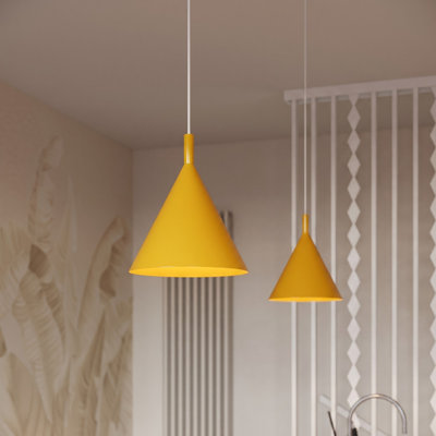 Pendant lamp NOX 25 white