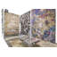 Odyssey Modernist Organic Abstract Hand-Knotted Wool/Silk Gold Beige Rust Copper Area Rug / Rug Size: Rectangle-56969936