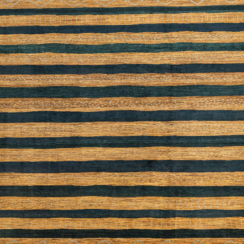 Tapis abstrait moderne 4259, Carré 5 pi