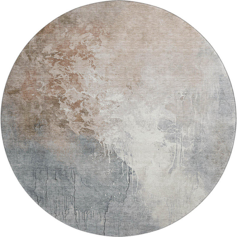 Premium Machine Washable Stallings AMF1842 Abstract Rug