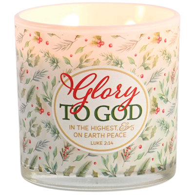 Soy Candle Foliage Glory To God  Highest