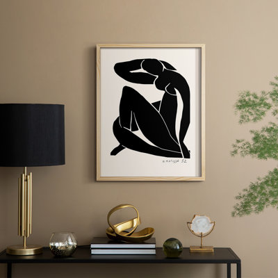 Matisse CCVII Framed Print Framed Print - Solid Wood