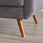Canapé-causeuse l 65 po de style Mid-Century moderne avec causeuse pour salon-1920963958