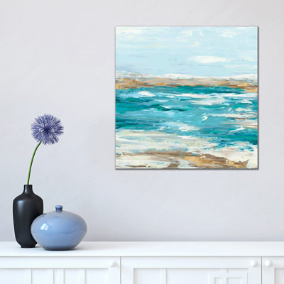 Sea Side III by Eva Watts - Wrapped Canvas Painting