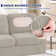 Pizarro Soft Stretch Separate Box Cushion Armchair Slipcover