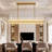 Jaylnn 60 - Light 54’’  Crystal Dimmable LED Kitchen Island Rectangle Chandelier(Includes 60XG4 Bulbs)-1851897168