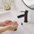 Single-Hole Single-handle Bathroom Faucet with Drain Assembly-93219934