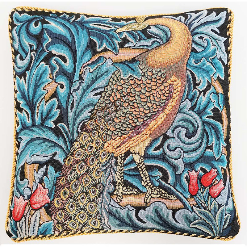 Housse de coussin-ART-William Morris The Peacock