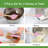 Tovolo Flex-Core Silicone Spatula Set of 5 with Natural Wood Handles for Cooking and Baking, Pink Sorbet