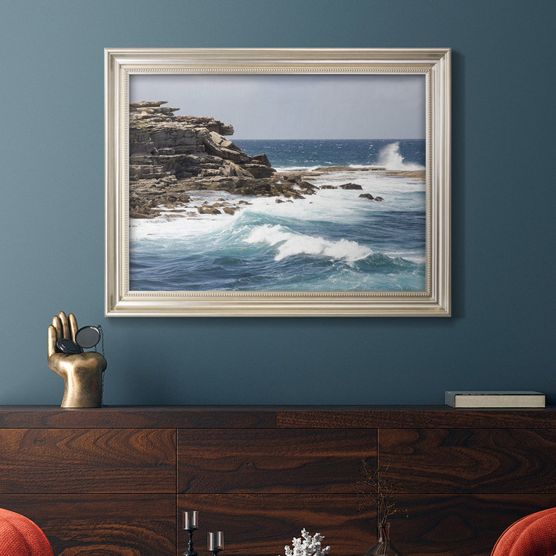 Clovelly Bay - Cadre photo sur toile, H 21 po x l 25 po x P 2,5 po