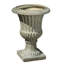 Urne en oxyde de magnésium 26 po - Béton léger de jardin et de salon-1020288378