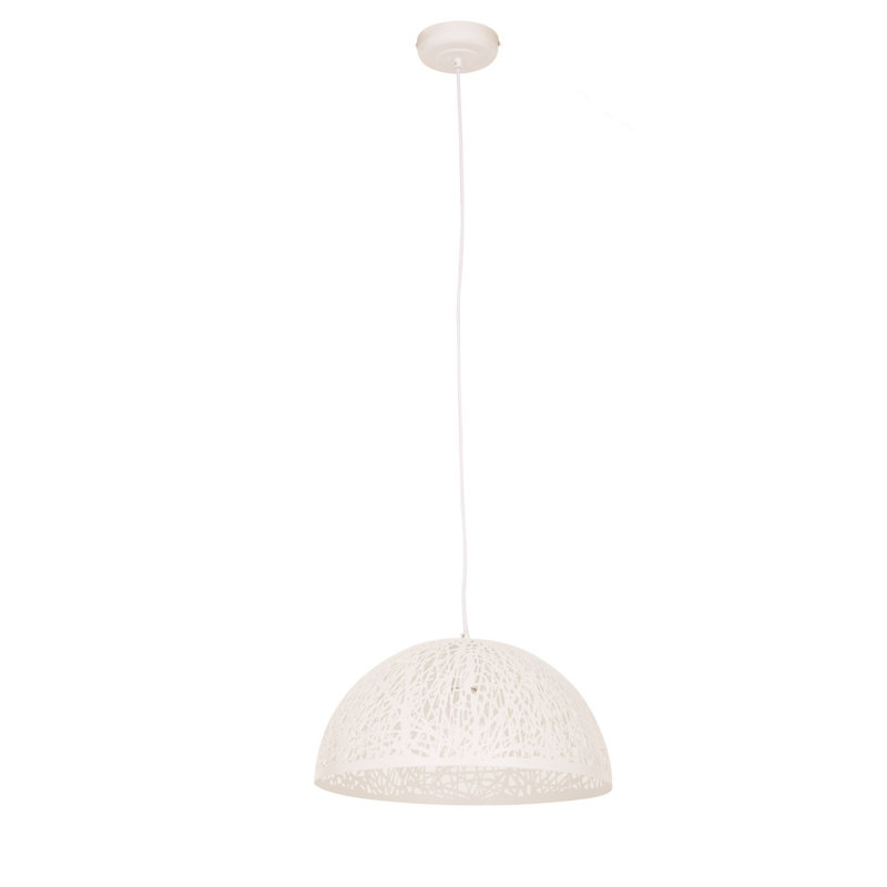 Breen 1 - Light Dome Pendant, White