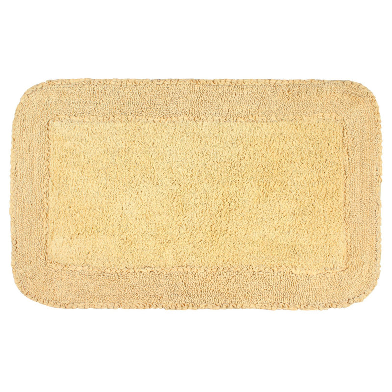 Maytham Bath Rug, Yellow, Rectangle - 24" W x 40" L