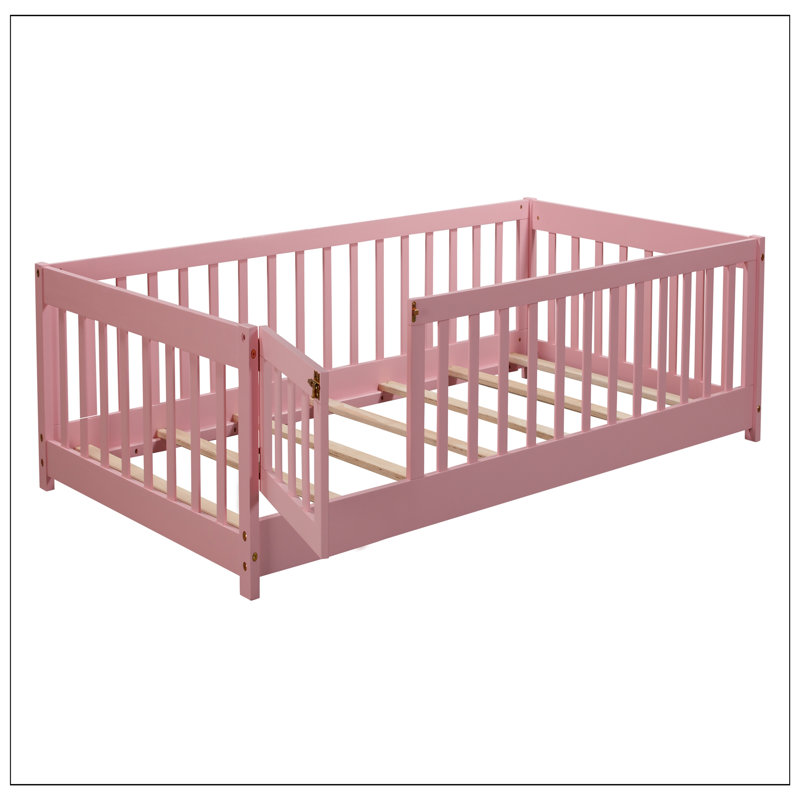 Lit pour chambre à coucher, Simple, Rose