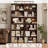 Langner 70.8" H x 23.6" W Standard Bookcase, 6-Tier Open Bookcase and Bookshelf, Freestanding Display Storage Shelves Tall Bookcase for Bedroom, Living Room and Office-412476361-440098506