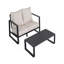 Canapé double + table basse rectangulaire-1109950769-1109950774