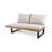 Abhipsa Acacia 5 - Person Patio Conversation Set with Cushions-2129130455