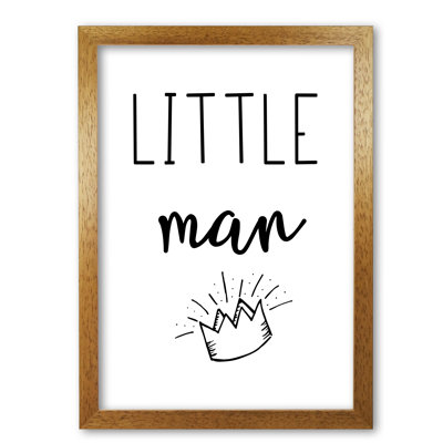 Little Man Crown - Print