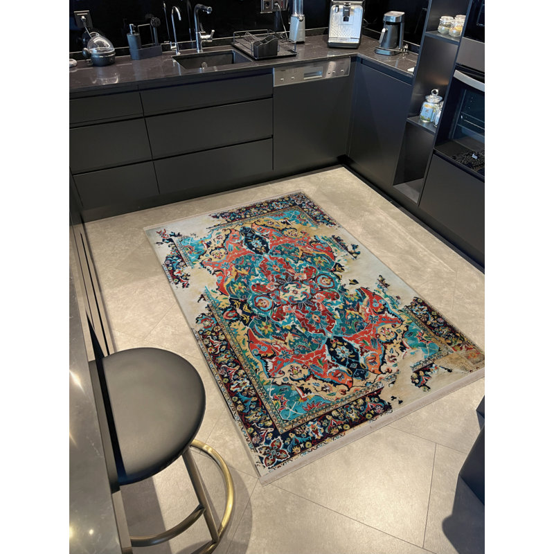 Tapis rectangulaire Xaven, Rectangle 2 pi 8 po x 5 pi