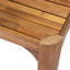 Ensemble repas 6 pièces en bois d'acacia avec plateau à lattes et coussins Brizio-126350992