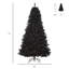 Grand arbre de Noël artificiel à ouverture automatique, arbre de Noël non éclairé avec 1346 branches et base en acier-1781893172