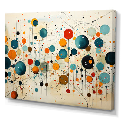 Green Beige Mid Century Abstract Retro IV - Mid-Century Wall Decor