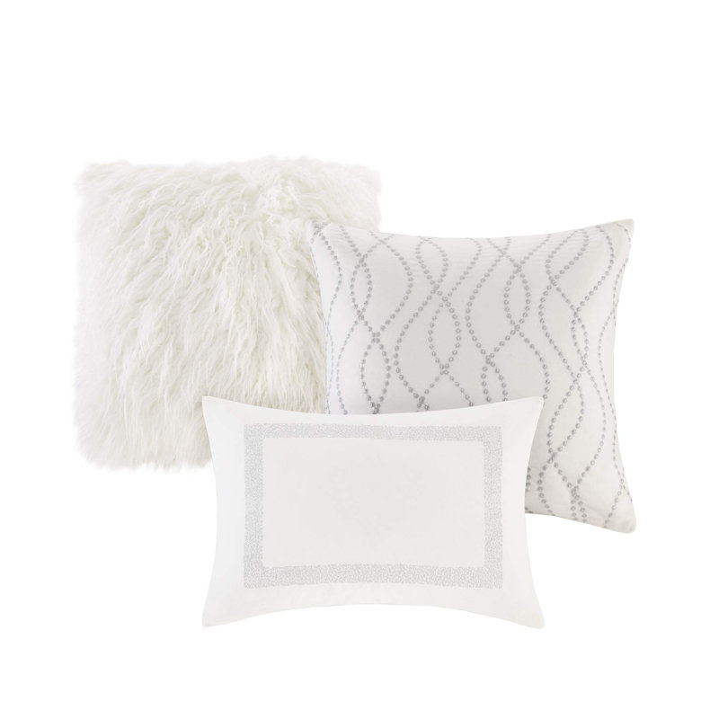 Hollywood Glam Comforter Set, Queen Comforter + 8 Additional Pieces