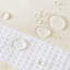 Rideau de douche moderne en polyester hydrofuge, parfait pour les salles de bain