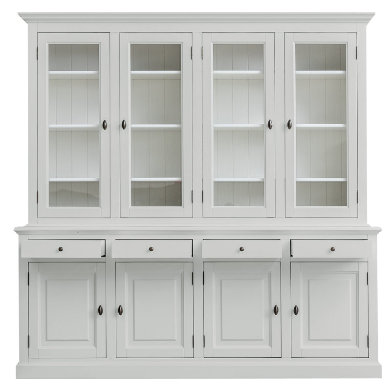 Babak Display Cabinet, Light Grey