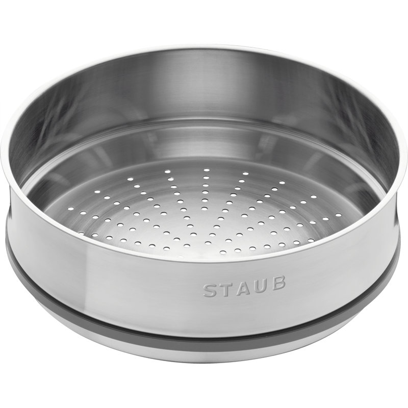 STAUB 5.2 l Cast Iron Round Casserole Dish with Lid, Black