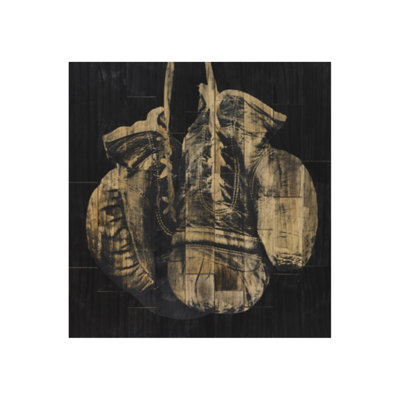 Boxing Gloves Print by Paperplate Inc.
