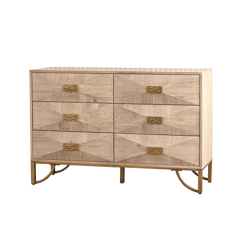 Commode 6 tiroirs, commodes et commodes modernes, meuble télé