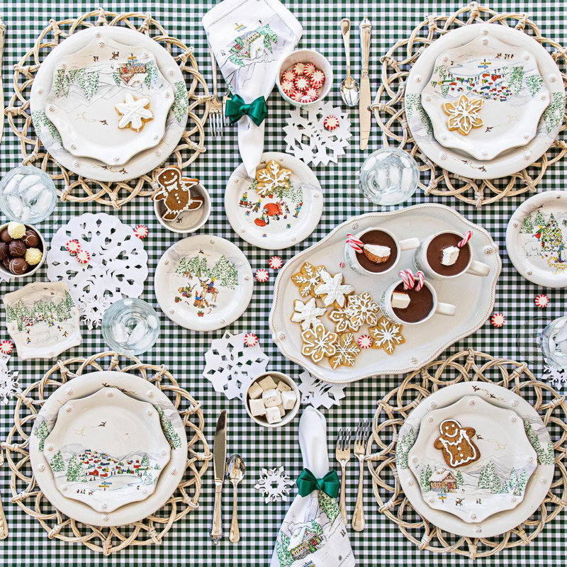 Berry & Thread North Pole Dessert/Salad Plate Assorted Set