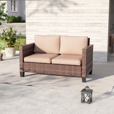 Canapé d'extérieur pour causeuse de patio