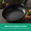 Royalford Fry Pan Non-Stick Durable Granite Coating Induction Hob 32 CM | Saute Frying Pan with 5-layer Construction & Cool Touch handle