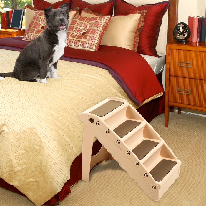 Petmaker Collapsible Stairs With 4 Steps & Reviews | Wayfair