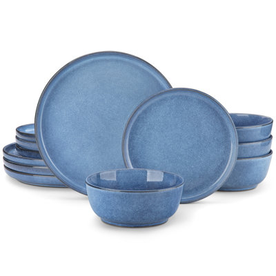 Piece Stoneware Dinnerware Set - Service for 4