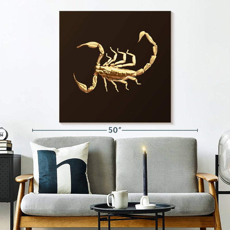 Crowle Veninous Scorpion, H 33 po x l 33 po