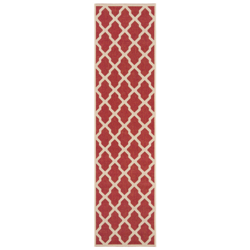 Tapis d'intérieur / extérieur Haden House, Tapis de couloir 2 pi 2 po x 8 pi