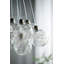 Lustre Drop Globes - 14,4 po x 15,5 po x 41 po - transparent-1268834976
