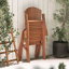 Acacia Foldable Outdoor Adirondack Chair