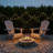 Folding Adirondack Chairs, Pre-Assembled Backrest, All-Weather Outdoor Patio Chairs For Porch, Garden, Poolside-332262870