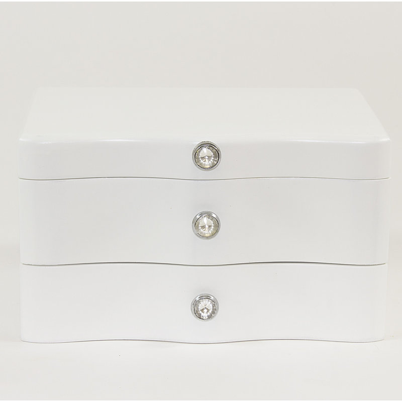 Wood Jewelery Box + Drawers