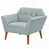 Polyester bleu clair