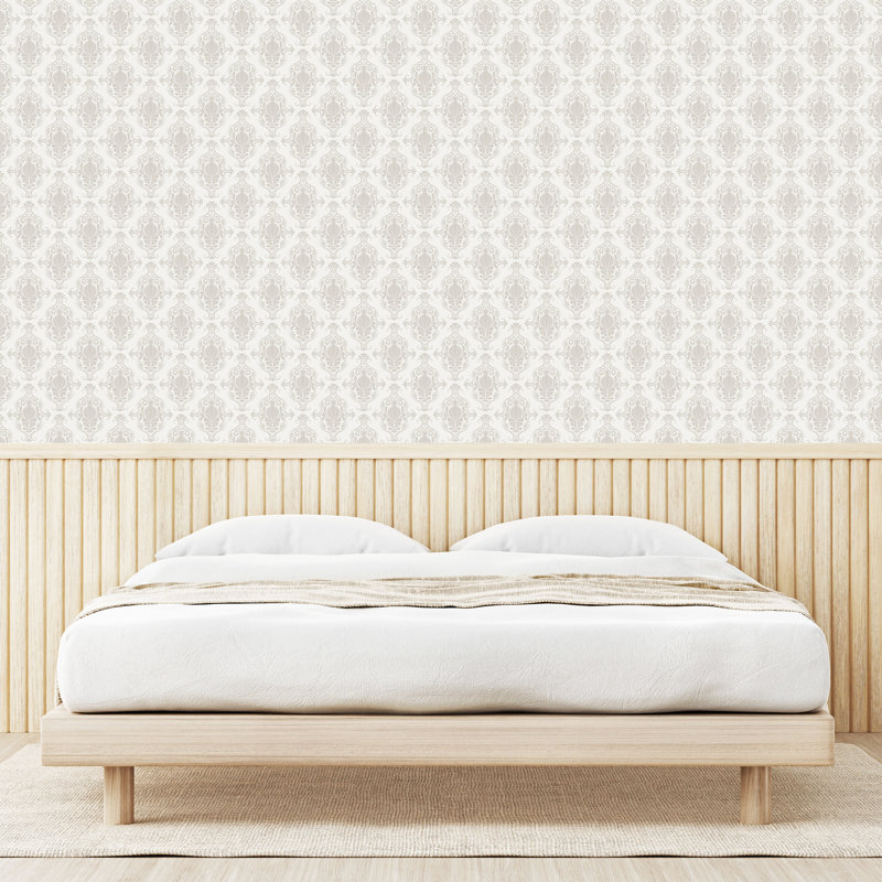 Rouleau de papier peint adhésif texturé Icee, L 13 po x L 100 po